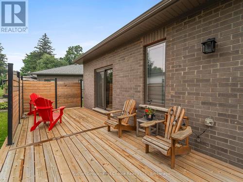34 Yost Court, Perth East (Milverton), ON - Outdoor With Deck Patio Veranda With Exterior