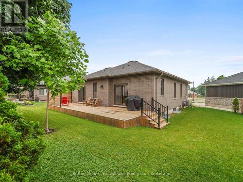 34 Yost Court, Perth East (Milverton), ON - Outdoor With Deck Patio Veranda With Backyard With Exterior
