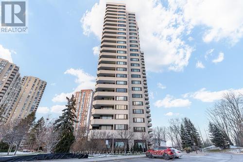1105 - 75 Wynford Heights Crescent, Toronto, ON - Outdoor With Facade