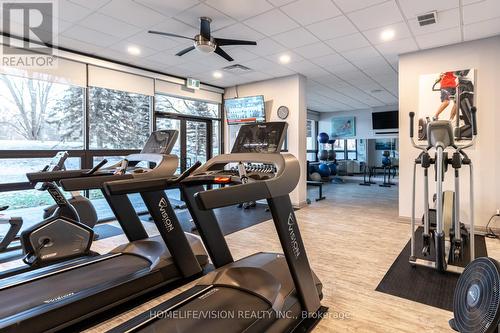 1105 - 75 Wynford Heights Crescent, Toronto, ON - Indoor Photo Showing Gym Room