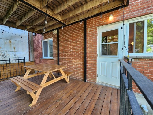 Terrasse - 2-7487 Av. Bloomfield, Montréal (Villeray/Saint-Michel/Parc-Extension), QC - Outdoor With Deck Patio Veranda With Exterior