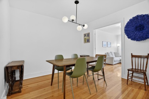 Salle à manger - 2-7487 Av. Bloomfield, Montréal (Villeray/Saint-Michel/Parc-Extension), QC - Indoor Photo Showing Dining Room
