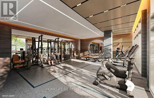 317 - 412 Silver Maple Road, Oakville, ON - Indoor Photo Showing Gym Room