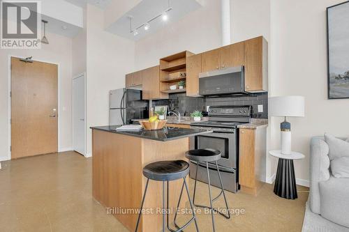 524 - 410 King Street W, Kitchener, ON - Indoor Photo Showing Kitchen