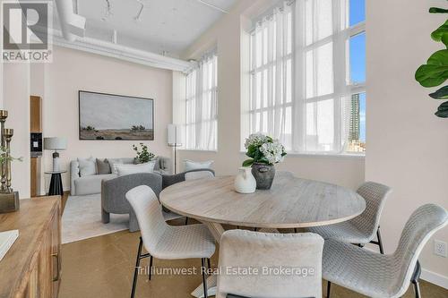 524 - 410 King Street W, Kitchener, ON - Indoor Photo Showing Dining Room