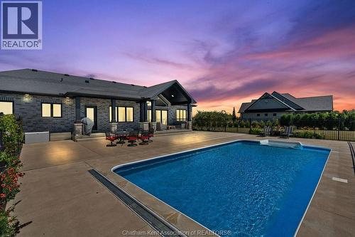 5482 Talbot Trail, Merlin, ON - Outdoor With In Ground Pool