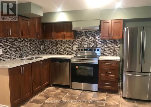 Lower 1 - 926 Flagship Drive, Mississauga, ON - Indoor Photo Showing Kitchen With Double Sink With Upgraded Kitchen