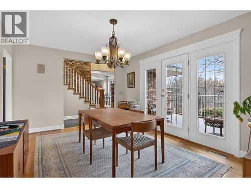 Dinning room - 1774 Highland Drive N, Kelowna, BC - Indoor Photo Showing Dining Room
