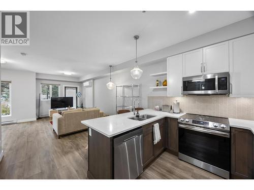 875 University Drive Unit# 105, Kamloops, BC - Indoor Photo Showing Kitchen With Double Sink