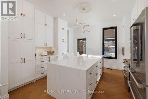 22 Cowan Avenue, Toronto, ON - Indoor Photo Showing Kitchen With Upgraded Kitchen