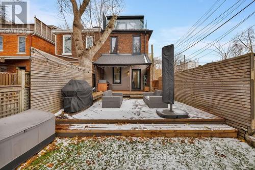 22 Cowan Avenue, Toronto, ON - Outdoor With Deck Patio Veranda