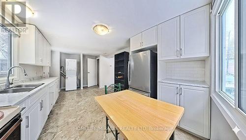 30A Amos Avenue, Waterloo, ON - Indoor Photo Showing Kitchen With Double Sink