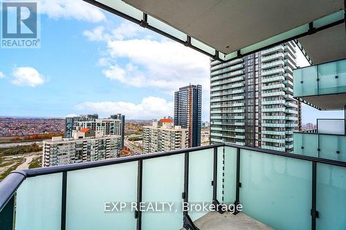 2201 - 4130 Parkside Village Drive, Mississauga, ON - Outdoor With Balcony