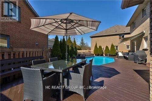 2171 Brays Lane, Oakville, ON - Outdoor With In Ground Pool With Deck Patio Veranda With Exterior