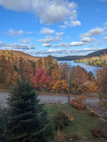 Vue sur l'eau - 62 Ch. Lakeview, Saint-Adolphe-D'Howard, QC - Outdoor With Body Of Water With View