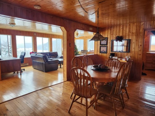 Vue d'ensemble - 62 Ch. Lakeview, Saint-Adolphe-D'Howard, QC - Indoor Photo Showing Dining Room