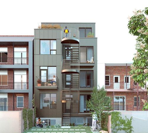 Plan (croquis) - 2057 Rue Montgomery, Montréal (Ville-Marie), QC 