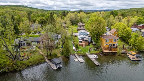 Photo aérienne - 1605 Rue Roy, Prévost, QC - Outdoor With Body Of Water With View