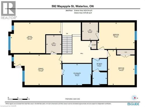 View of floor plan / room layout - 592 Mayapple Street, Waterloo, ON - Other