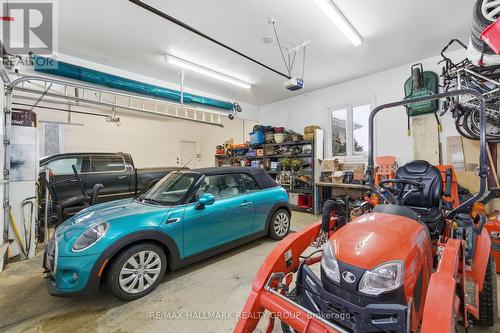 3665 Front Road, Champlain, ON - Indoor Photo Showing Garage