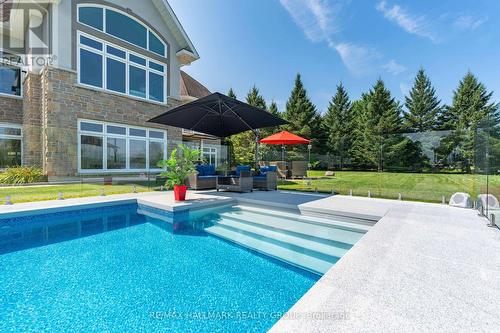 3665 Front Road, Champlain, ON - Outdoor With In Ground Pool With Backyard
