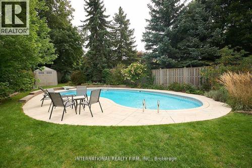 2292 Devon Road, Oakville, ON - Outdoor With In Ground Pool With Backyard
