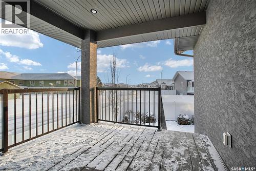 520 Couples Court, Warman, SK - Outdoor With Deck Patio Veranda With Exterior