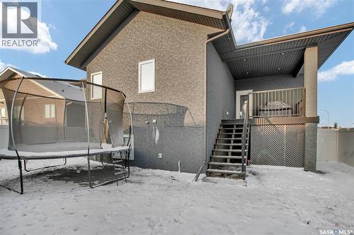 520 Couples Court, Warman, SK - Outdoor With Deck Patio Veranda With Exterior
