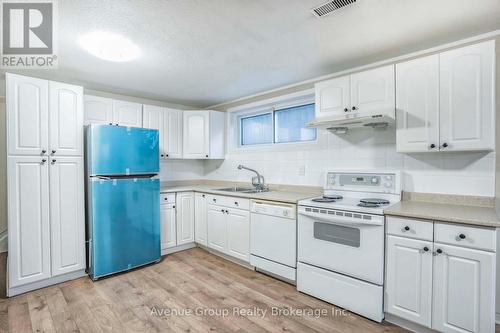 Lower - 38 Hopperton Drive, Toronto, ON - Indoor Photo Showing Kitchen With Double Sink