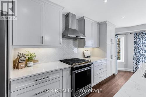 35 Viscount Way, East Gwillimbury, ON - Indoor Photo Showing Kitchen With Upgraded Kitchen