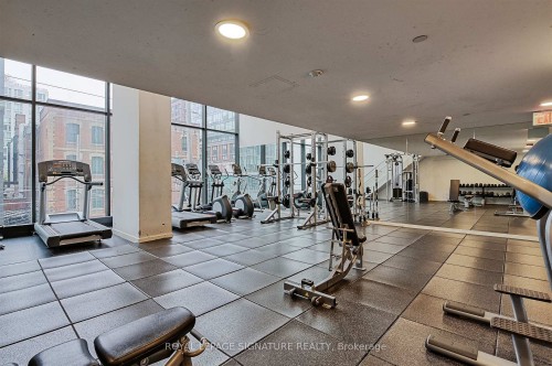 Ph1404-629 King Street W, Toronto, ON - Indoor Photo Showing Gym Room