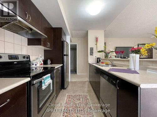 111 - 5100 Winston Churchill Boulevard, Mississauga, ON - Indoor Photo Showing Kitchen With Double Sink