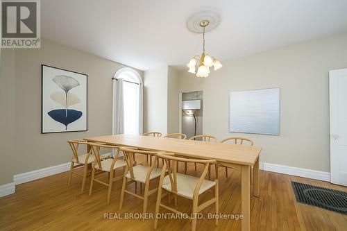 Digitally Staged - 222 Ellen Street, North Middlesex (Parkhill), ON - Indoor Photo Showing Dining Room