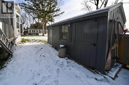 15895 Longwoods Road, Zone Township, ON - Outdoor With Exterior