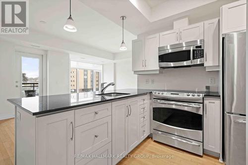 302 - 75 Cleary Avenue, Ottawa, ON - Indoor Photo Showing Kitchen With Stainless Steel Kitchen