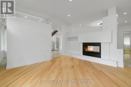 298 Crestview Road, Ottawa, ON - Indoor Photo Showing Living Room With Fireplace