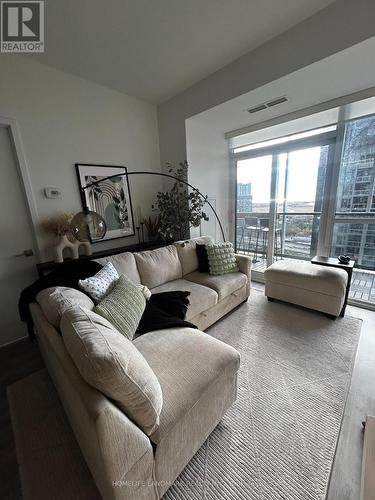 2301 - 50 Ordnance Street, Toronto, ON - Indoor Photo Showing Living Room