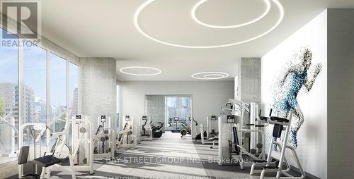 3709 - 100 Dalhousie Street, Toronto, ON - Indoor Photo Showing Gym Room