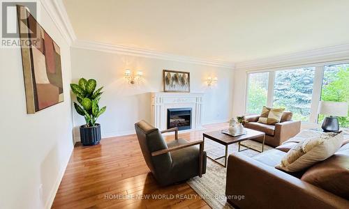 102 Willowbrook Road, Markham, ON - Indoor Photo Showing Living Room With Fireplace