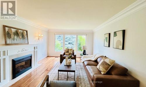 102 Willowbrook Road, Markham, ON - Indoor Photo Showing Living Room With Fireplace
