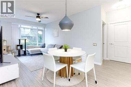 108 3188 Riverwalk Avenue, Vancouver, BC - Indoor Photo Showing Dining Room