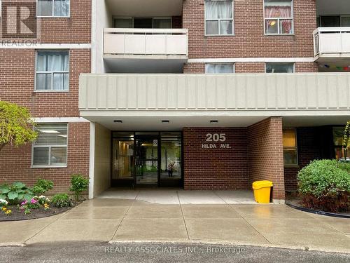 1704 - 205 Hilda Avenue, Toronto, ON - Outdoor With Balcony With Exterior