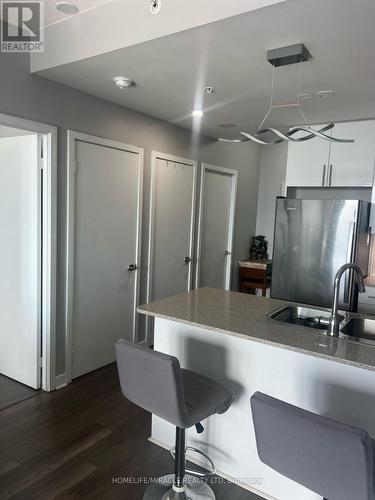 1406 - 3985 Grand Park Drive, Mississauga, ON - Indoor Photo Showing Kitchen