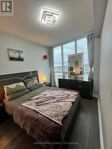 1406 - 3985 Grand Park Drive, Mississauga, ON - Indoor Photo Showing Bedroom