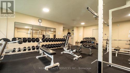 1219 - 551 The West Mall, Toronto, ON - Indoor Photo Showing Gym Room