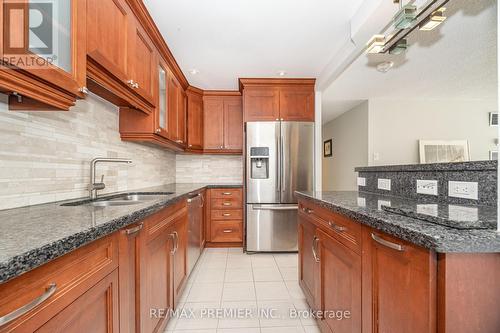1602 - 475 The West Mall, Toronto, ON - Indoor Photo Showing Kitchen With Stainless Steel Kitchen With Double Sink