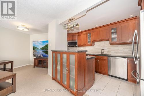 1602 - 475 The West Mall, Toronto, ON - Indoor Photo Showing Kitchen With Stainless Steel Kitchen