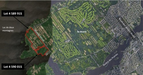 Land/Lot - Ch. Monk, Montréal (L'Île-Bizard/Sainte-Geneviève), QC 