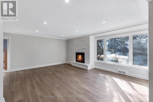 1503 Lochlin Trail, Mississauga, ON - Indoor Photo Showing Other Room With Fireplace