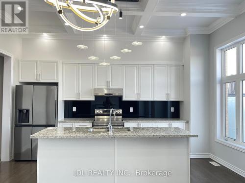 59 Bremner Street, Whitby, ON - Indoor Photo Showing Kitchen With Double Sink With Upgraded Kitchen
